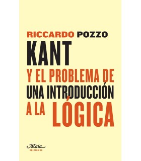 Kant y el problema de una introducción a la lógica. Una contribución a la reconstrucción de las fuentes